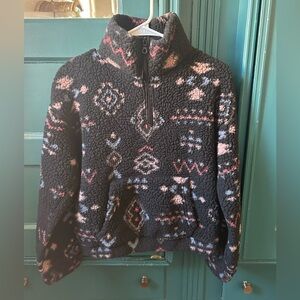 Love Tree Quarter Zip Fleece